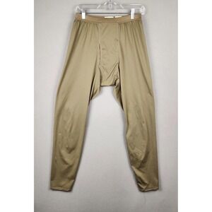 US Military ECWCS Gen III Lightweight Drawers Mens Medium Long Coyote Made USA